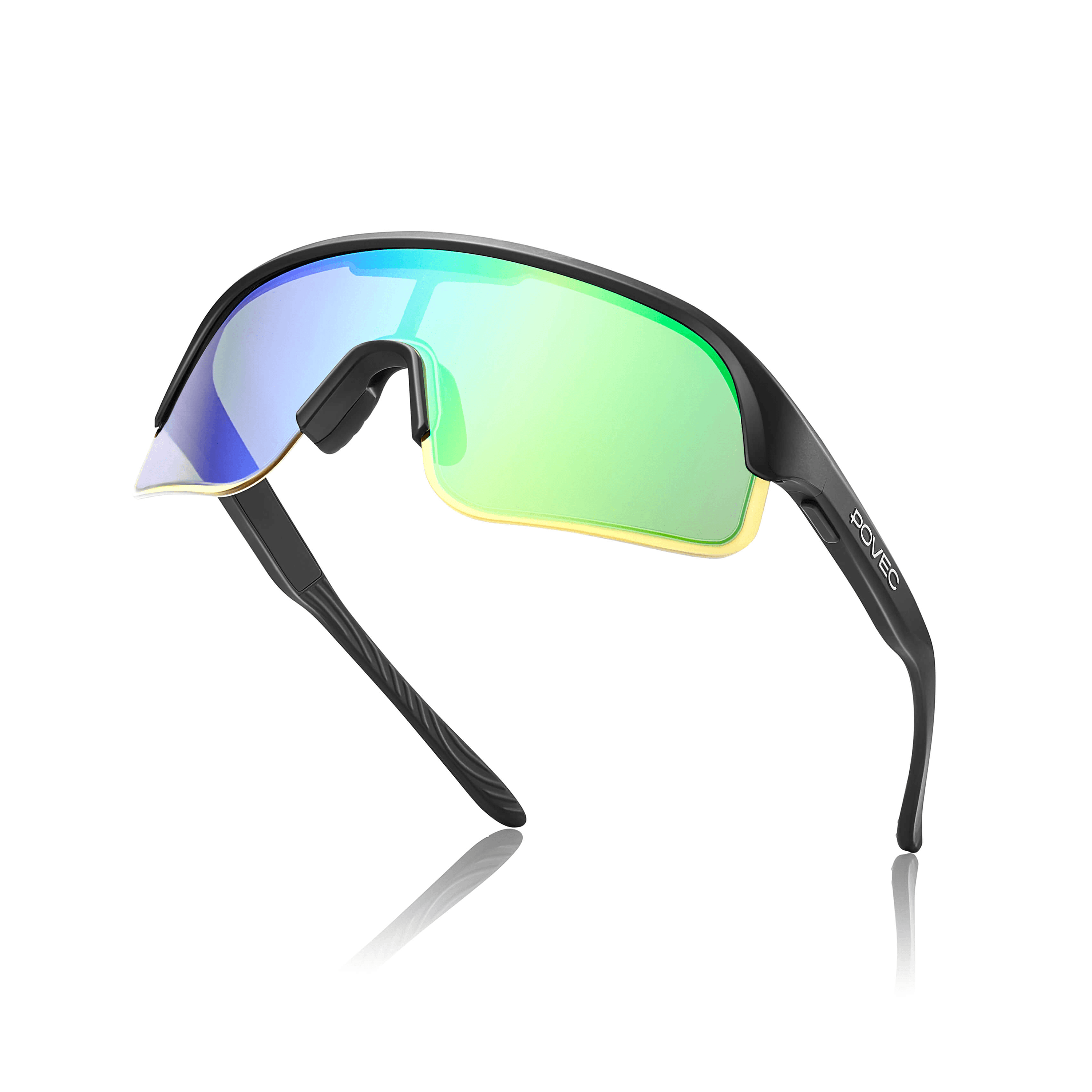 #Color_Matte Black + Green Revo